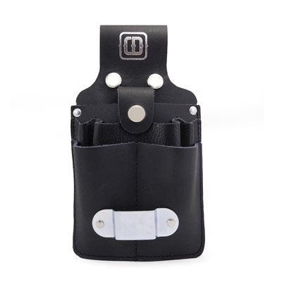 ÉTUI UTILITAIRE CUIR NOIR 7 COMP. 5'' X 8.5''    DM-361