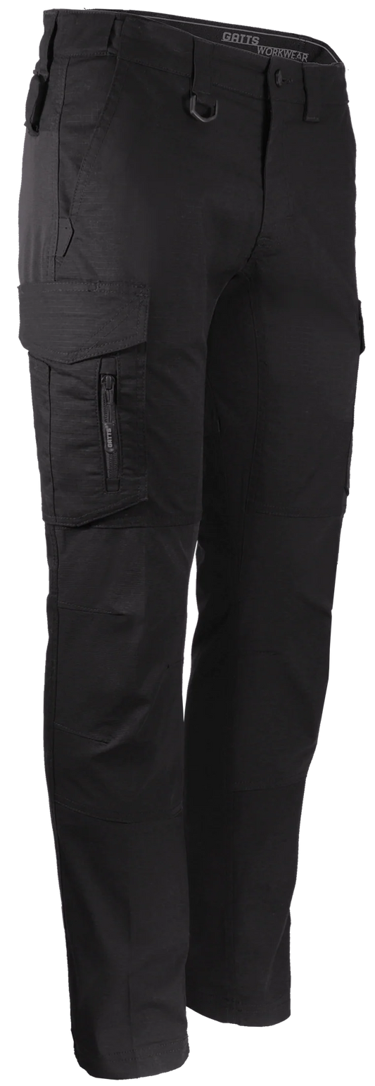 PANTALON UTILITY EXTENSIBLE GATT'S NOIR GR:32 NON-FINI   EXR-MRB011-N-32-U