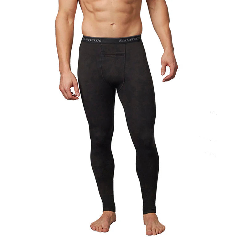 MAILLOT STANFIELDS HEAT FX POID LOURD NOIR   FX78-552