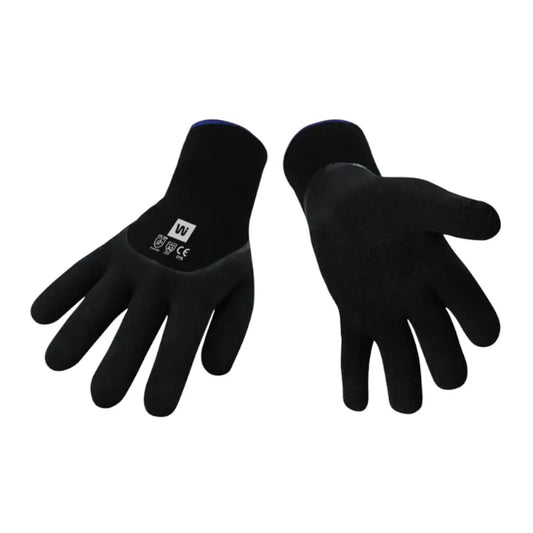 GANT DOUBLÉ ENDUIT LATEX, NOIR    LNGW
