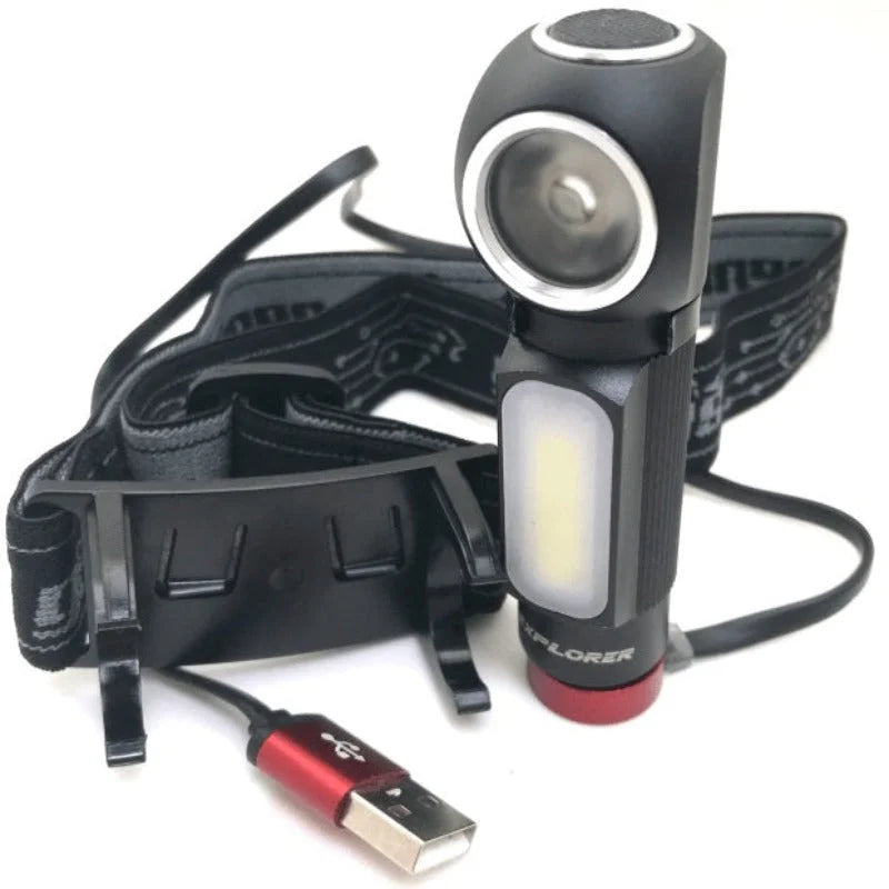 LAMPE FRONTALE GENESIS EXPLORER 500 LM, RECHARGEABLE USB GNHT-750CBR