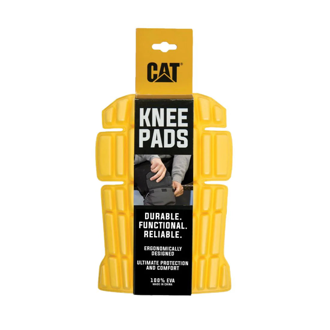 GENOUILLIÈRE CAT (PAIRE) JAUNE  CATCW91