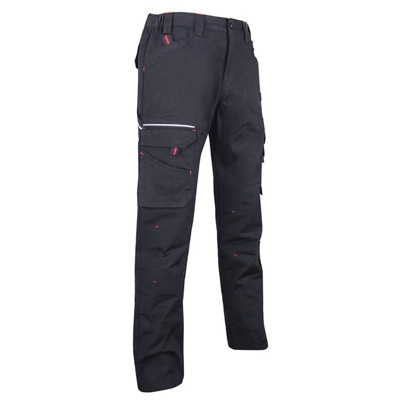 PANTALON HUGOSTRONG CANVAS EXTENSIBLE NOIR   BASALTE