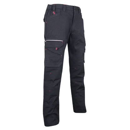 PANTALON HUGOSTRONG CANVAS EXTENSIBLE NOIR   BASALTE