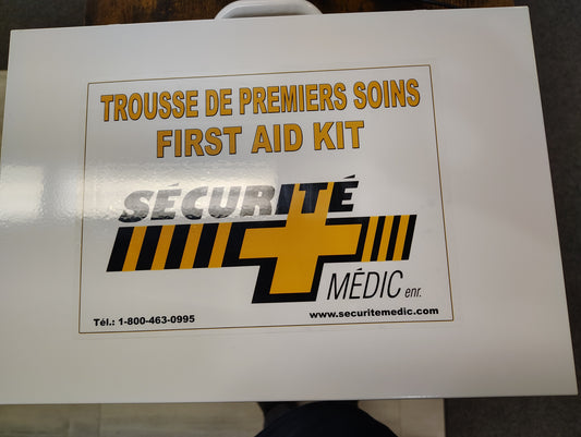 TROUSSE DE 1ER SOINS CSA TYPE 3 GRANDE BTE EN MÉTAL(51-100)