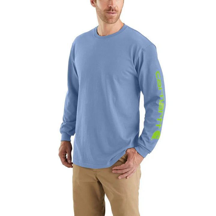 CHANDAIL CARHARTT M/L LOGO CARHARTT SUR MANCHE DVO
