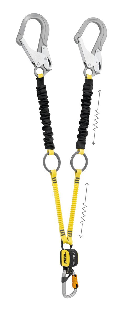 LONGE PETZL ABSORBICA TIE-BACK MGO INT   L015BB00