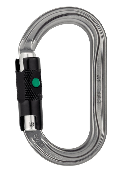 MOUSQUETON OVAL LÉGER PETZL BALL LOCK  M33A-BL