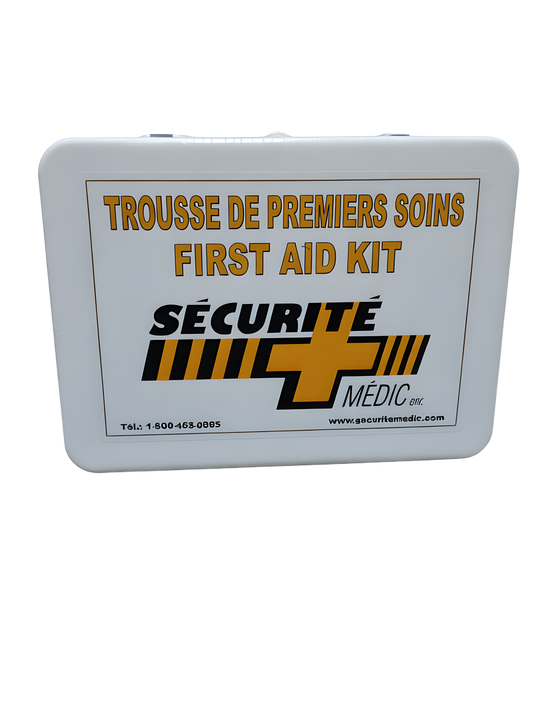 TROUSSE DE 1ER SOINS CSA TYPE 2 PETITE BTE METAL (2-25)