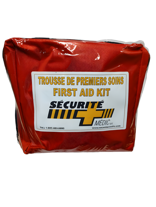 TROUSSE DE 1ER SOINS CSA TYPE2 MOYENNE POCHETTE NYLON(26-50)