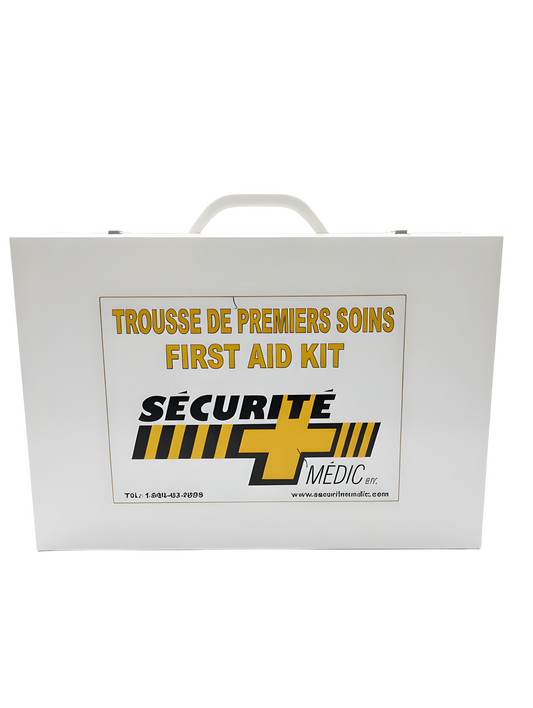 TROUSSE DE 1ER SOINS CSA TYPE 3 MOYENNE BTE EN MÉTAL(26-50)
