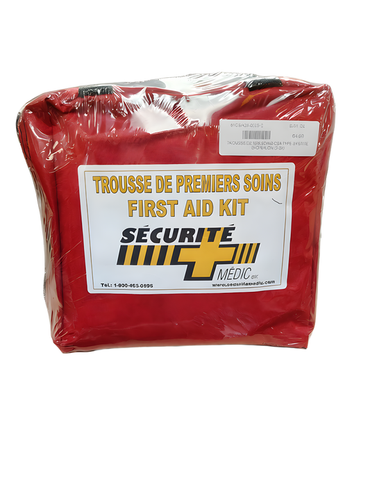 TROUSSE DE 1ER SOINS CSA TYPE 3 PETITE POCHETTE NYLON(2-25)