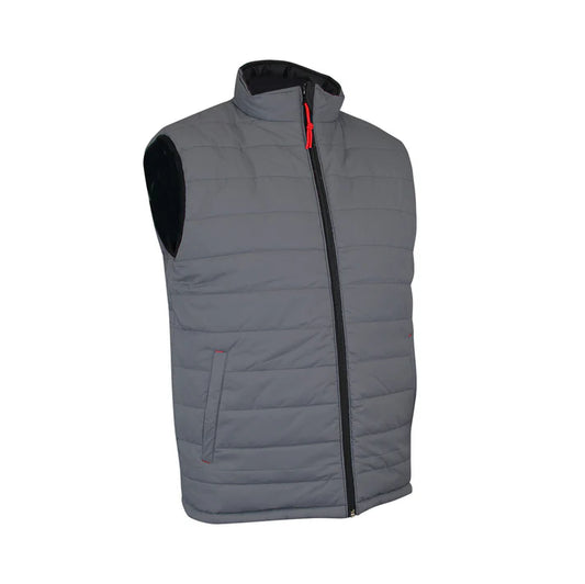VESTE SANS MANCHE HUGOSTRONG REVERSIBLE GRIS/NOIR   REBEL-GRIS-NOIR