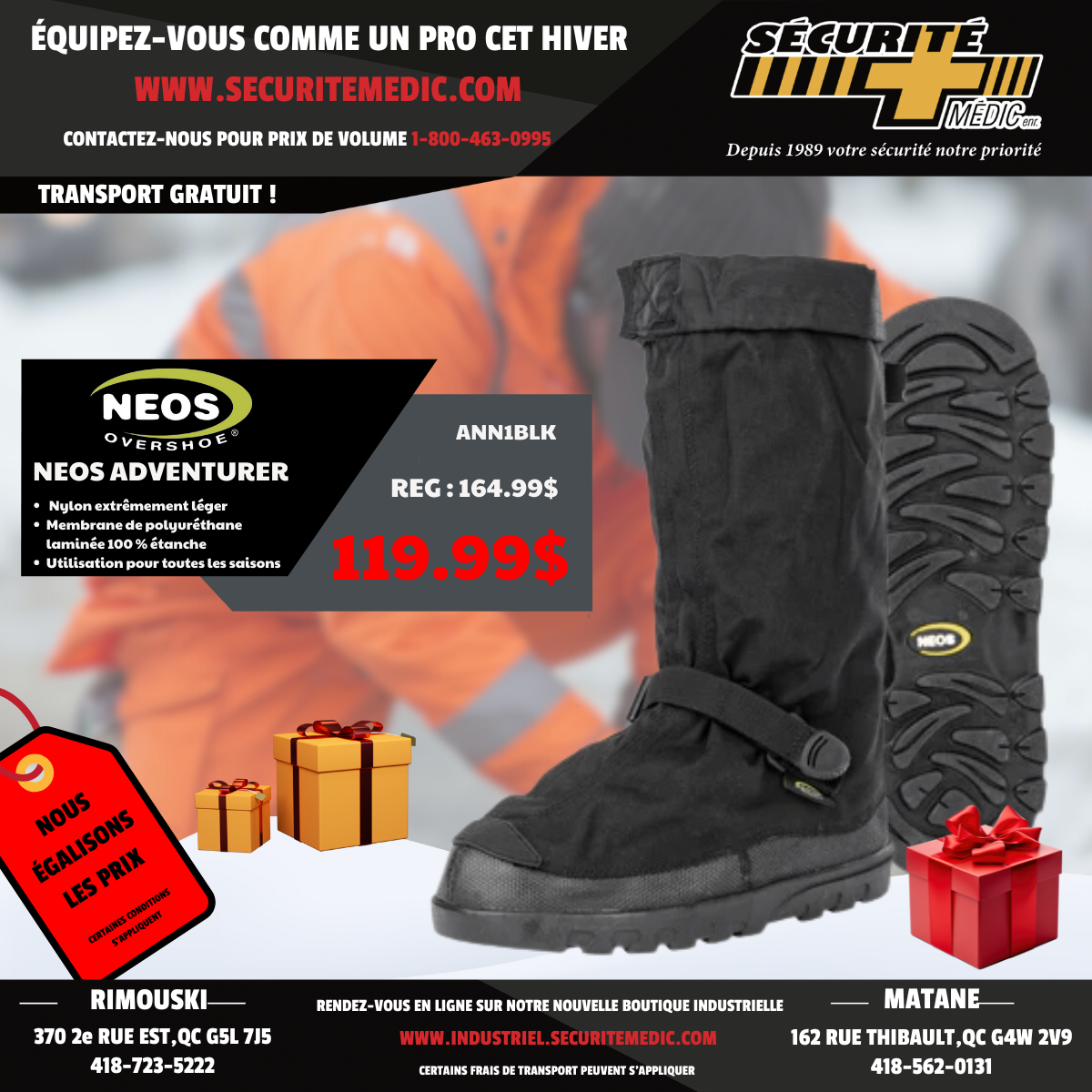 NEOS ADVENTURER ANN1BLK