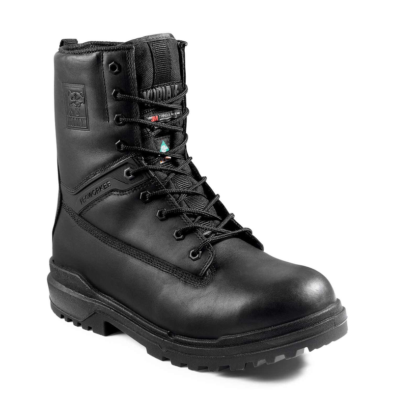 Bottes de sécurité Kodiak ProWorker Master Zip 8" pour hommes avec embout composite 4TECBK