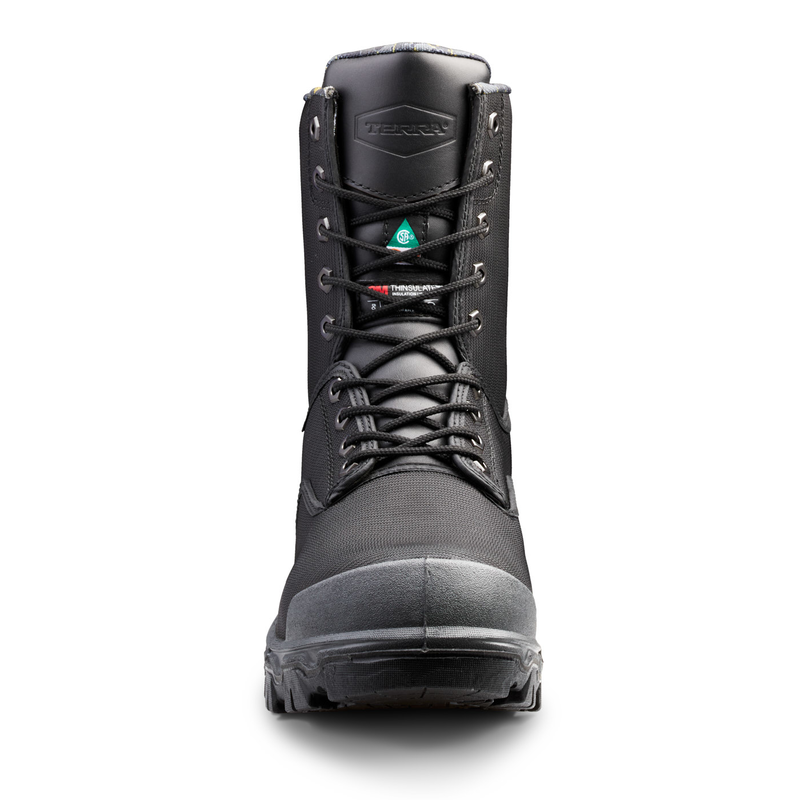 Bottes de travail de sécurité imperméables en nylon Terra Sentry 2020 pour hommes de 8 po avec embout en composite nano 4NRCBK