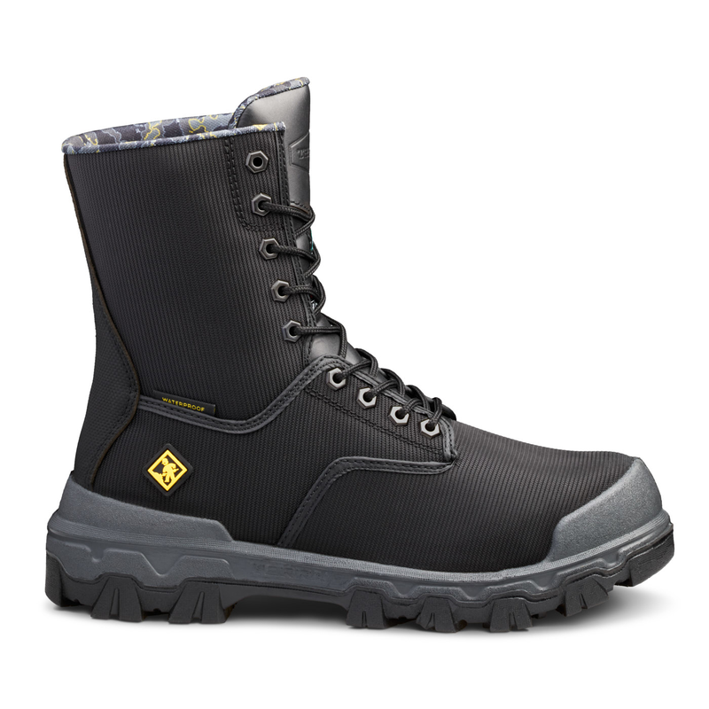 Bottes de travail de sécurité imperméables en nylon Terra Sentry 2020 pour hommes de 8 po avec embout en composite nano 4NRCBK