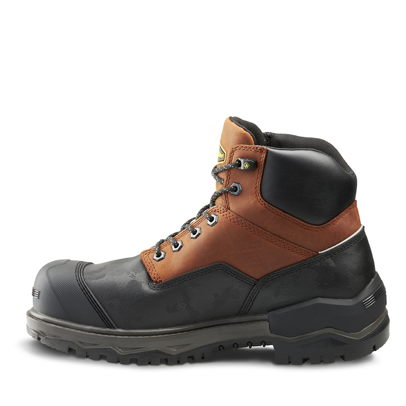 Bottes de travail de sécurité imperméables Terra Gantry 6" pour hommes avec embout en nano-composite 4T8VBN