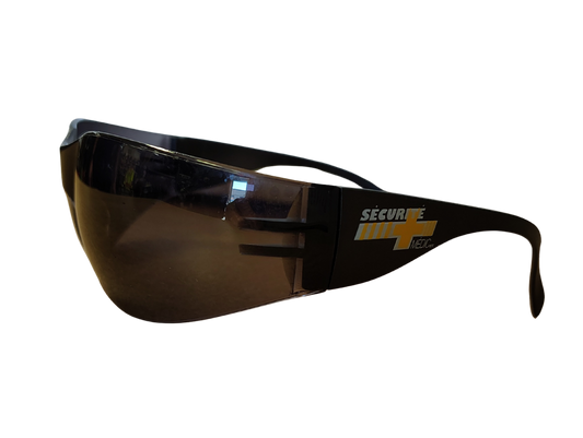 LUNETTE DENTEC PERSONNALISÉ ANTIBUÉE FUMÉE (SEC MED)