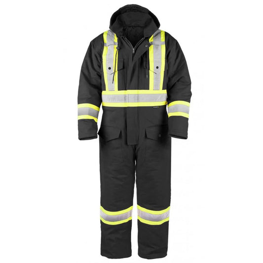 COMBINAISON EN TOILE DOUBLÉ HV NOIR GR:M 116571-BLK-M