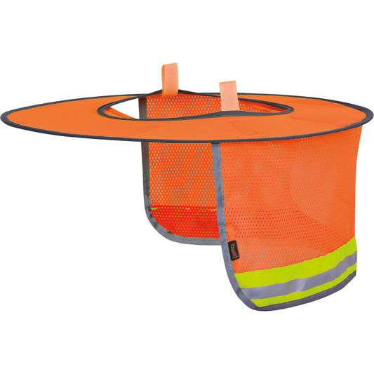 PARE-SOLEIL PLIABLE POUR CASQUE DE PROTECTION ORANGE