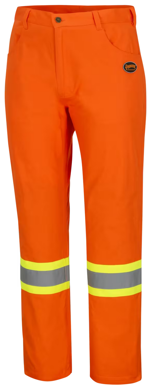 PANTALON PIONEER SERGÉ DE COTON ORANGE    V2120610