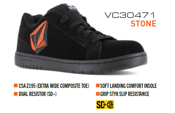 Volcom Stone CSA SD+ shoe black VC30471