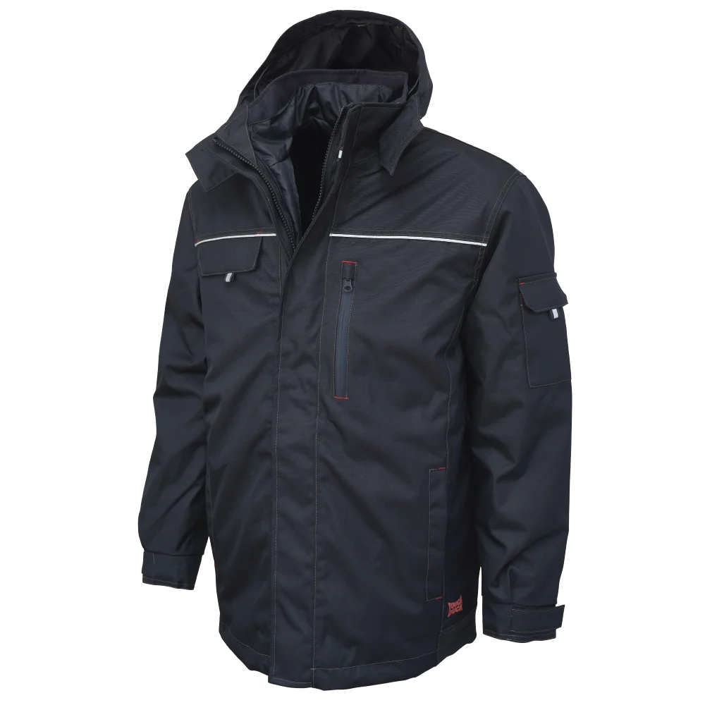 PARKA TOUGH DUCK 3-EN-1 POLY-OXFORD NOIR   WJ14-BLK