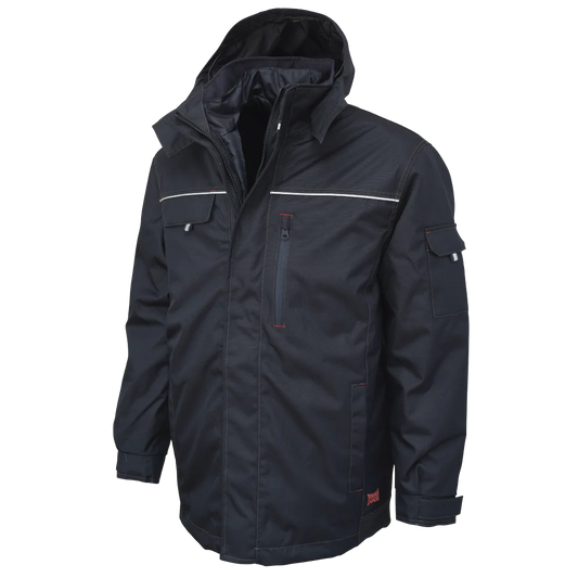 PARKA TOUGH DUCK 3-EN-1 POLY-OXFORD NOIR   WJ14-BLK
