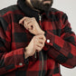 CHEMISE MATELASSÉ HUGOSTRONG EPAISE ROUGE - ERABLE
