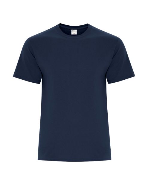 T-SHIRT NAVY SANS POCHE 50/50 COTON/POLYESTER GR: XL     ATC5050-NAVY-XL