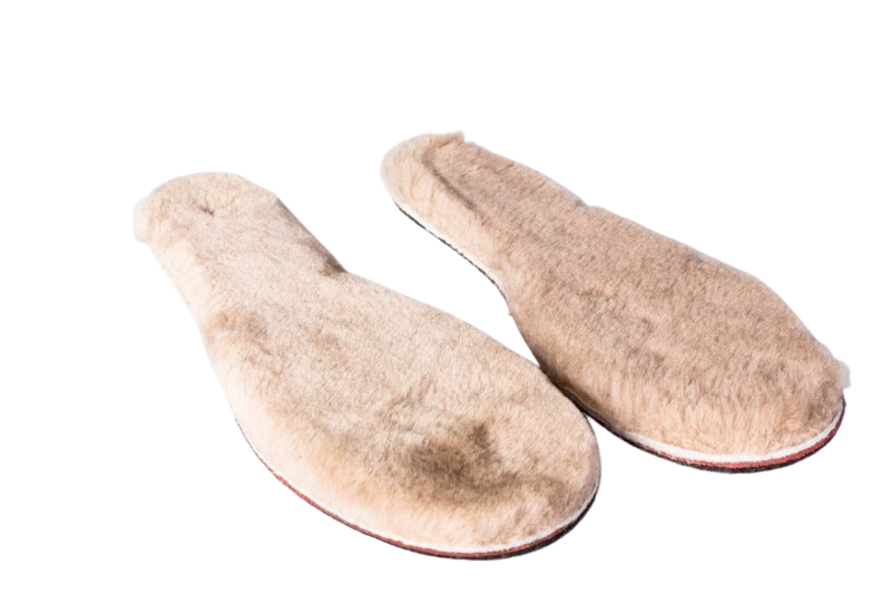 Sheepskin sole for women