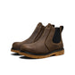 KEEN CSA San Jose Chelsea 90° Brun/Gomme 1030650 — paire en angle