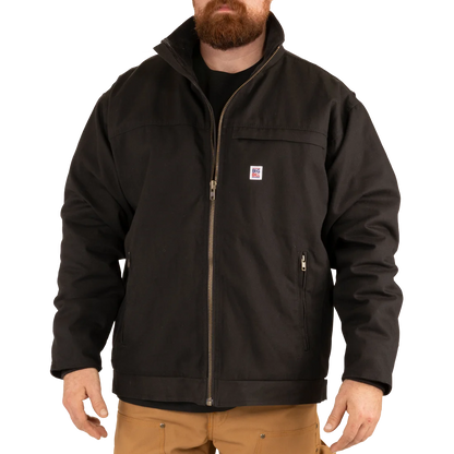 MANTEAU BIG BILL NEK EN DUCK DOUBLÉ SHERPA NOIR   CD1964