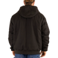 MANTEAU BIG BILL EN DUCK AVEC CAPUCHE NOIR    CD4704-BLK