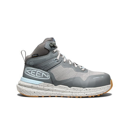 KEEN CSA Synchro Mid femme Gris acier/Gomme 1030862 — vue latérale