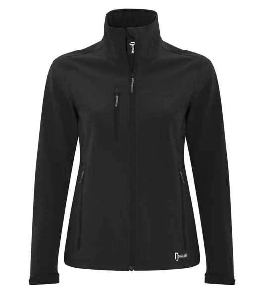VESTE SOFTSHELL HYDROFUGE DRYFRAME FEMME NOIR    DF7662L-
