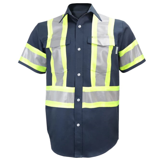 CHEMISE M/C MARINE B/RFL  650SX4-M