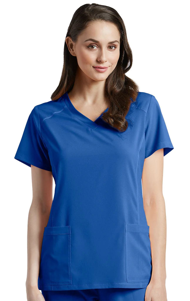 White Cross Women s Uniform Top Fit V Neck 785