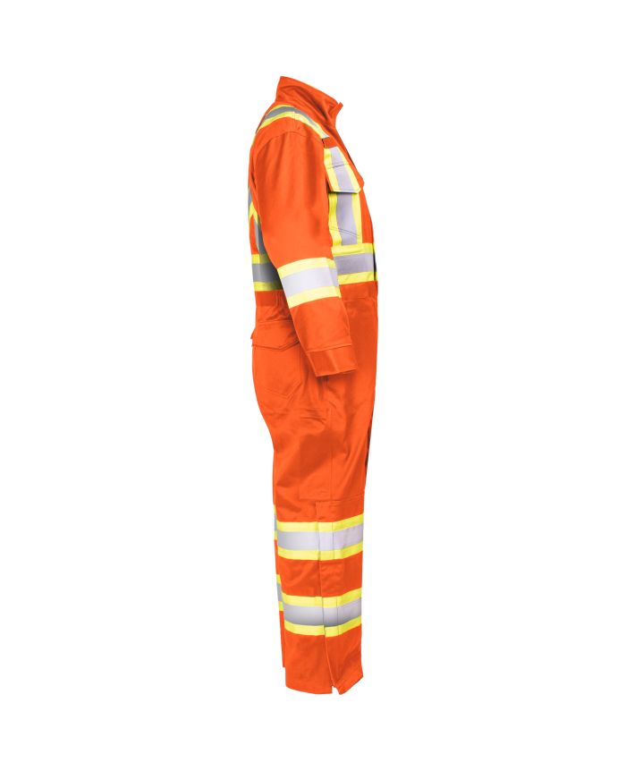 HIGH VISIBILITY FLAME RETARDANT COVERALL FOR WELDER 116608MH