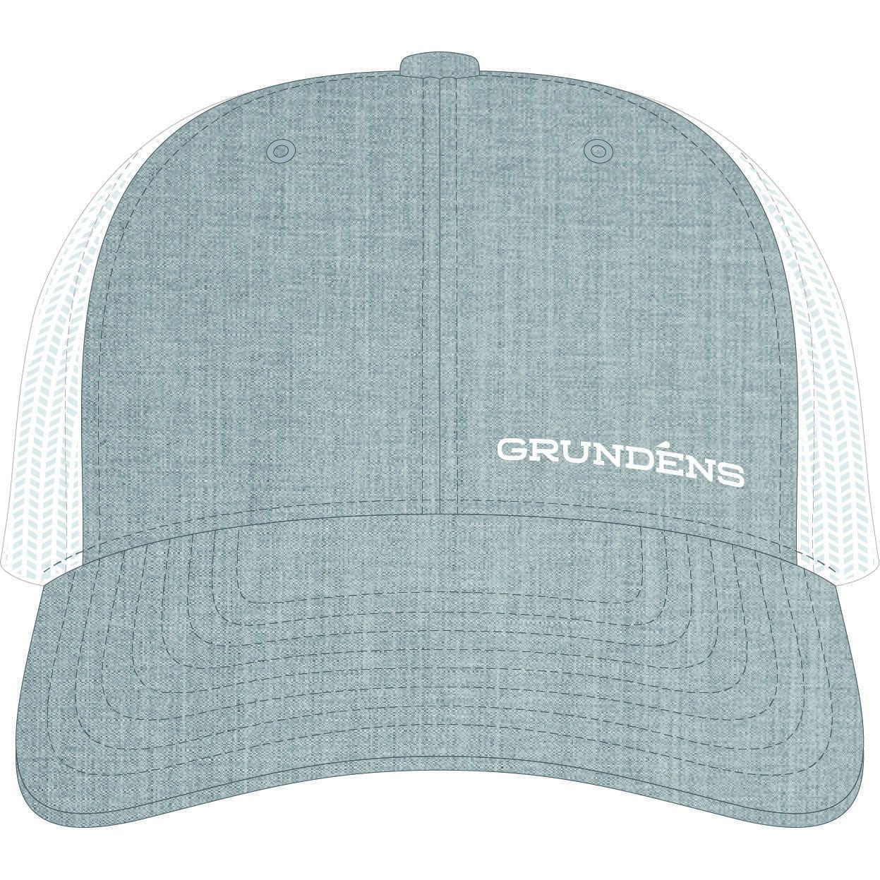 CASQUETTE GRUNDENS ICONIC TRUCKER GRISE   50419-051