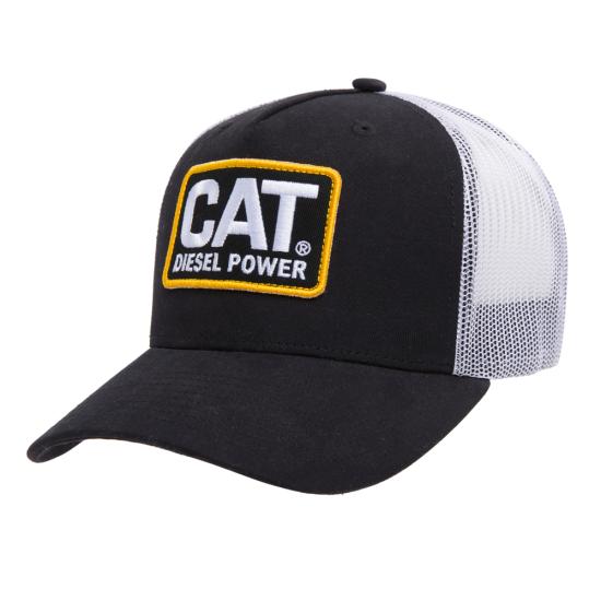CASQUETTE CATERPILLAR RETRO DIESEL POWER BLANCHE/NOIR