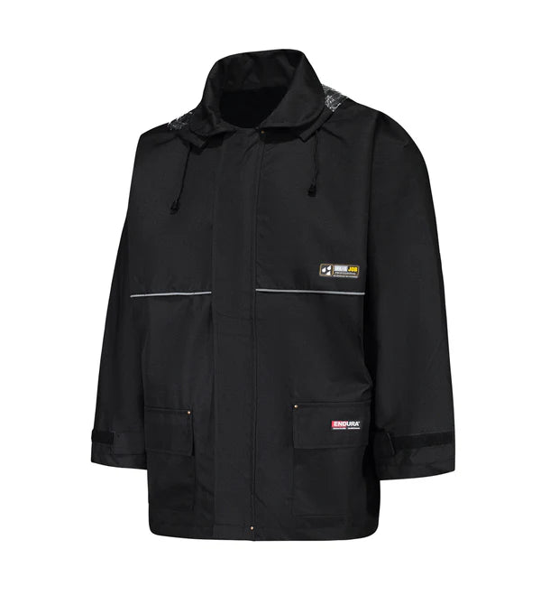 MANTEAU IMPERMEABLE NYLON NOIR 10/4     87R99-1-NB