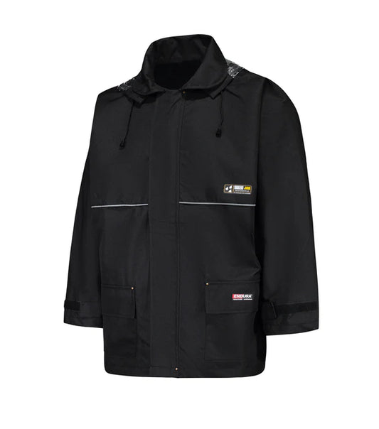 MANTEAU IMPERMEABLE NYLON NOIR 10/4     87R99-1-NB