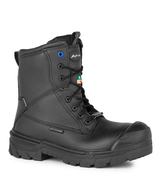 Acton G3M Noir 8 po. cuir pleine fleur A9058B-11 — vue principale