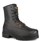 Botte de travail STC MetPro 8 po. en cuir noir | Protection MetGuard #S22002