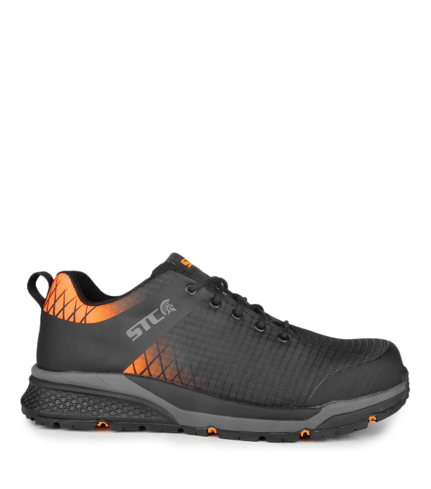 STC Trainer Noir/Orange S29029-11 — vue en angle avant