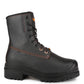 Botte de travail STC MetPro 8 po. en cuir noir | Protection MetGuard #S22002