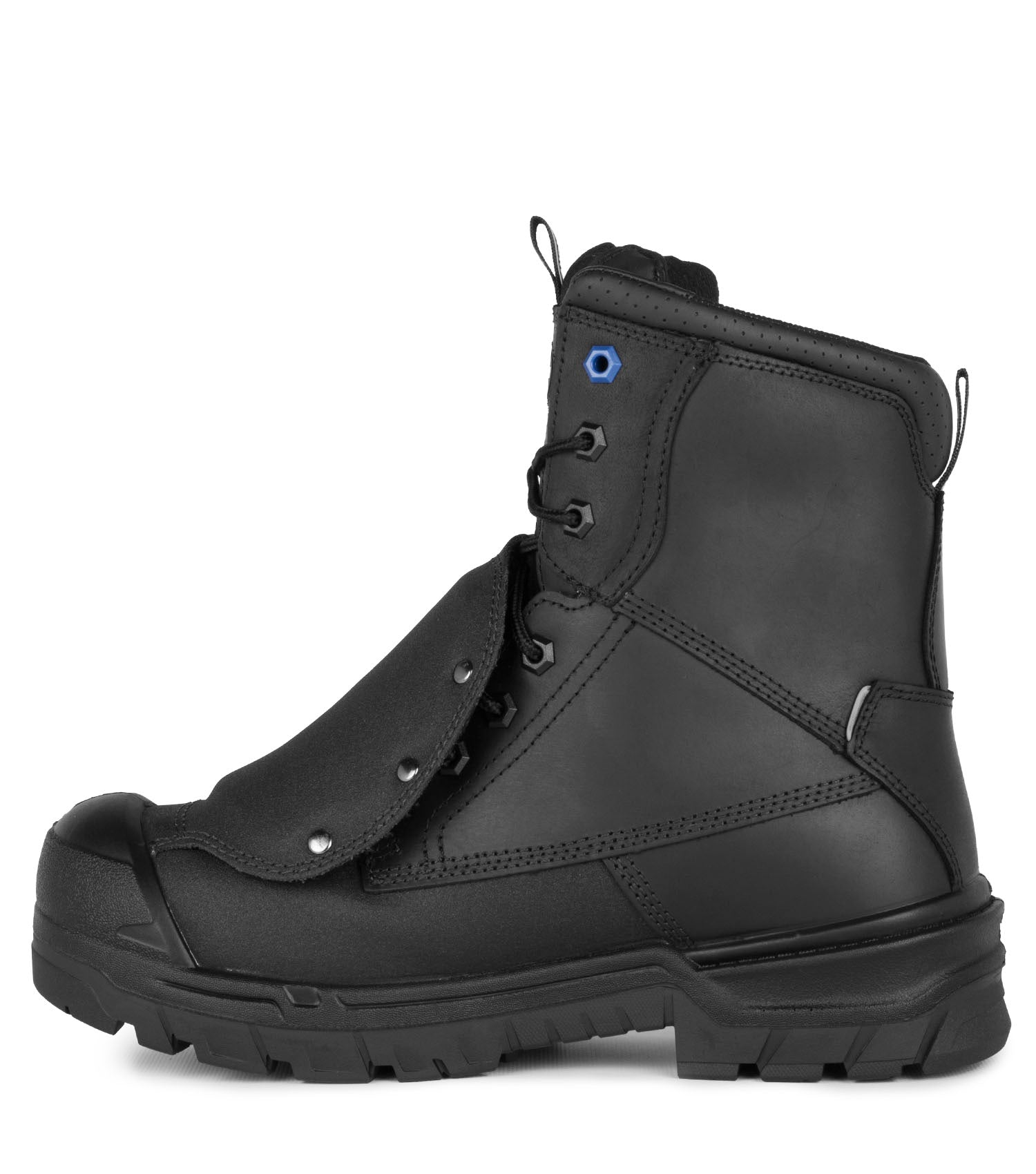 Acton G3E Noir A9077B — vue arrière protection métatarse