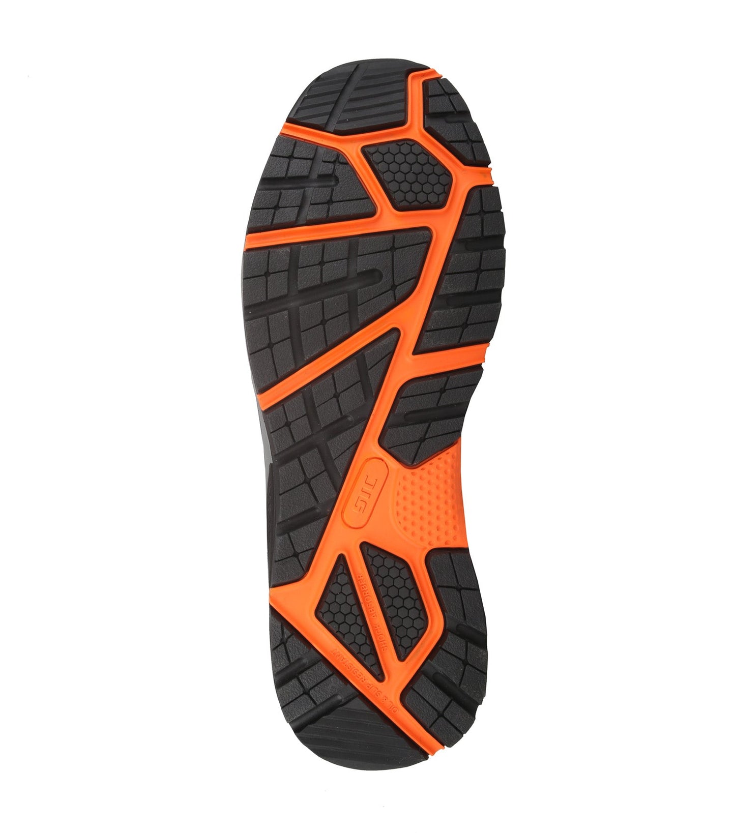 STC Trainer Noir/Orange S29029-11 — vue dessus